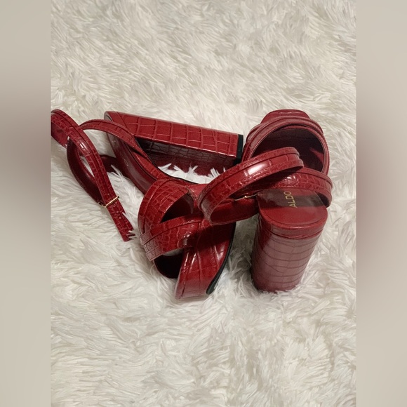 Aldo Dwaurith Heeled Platform Sandals - Picture 2 of 5